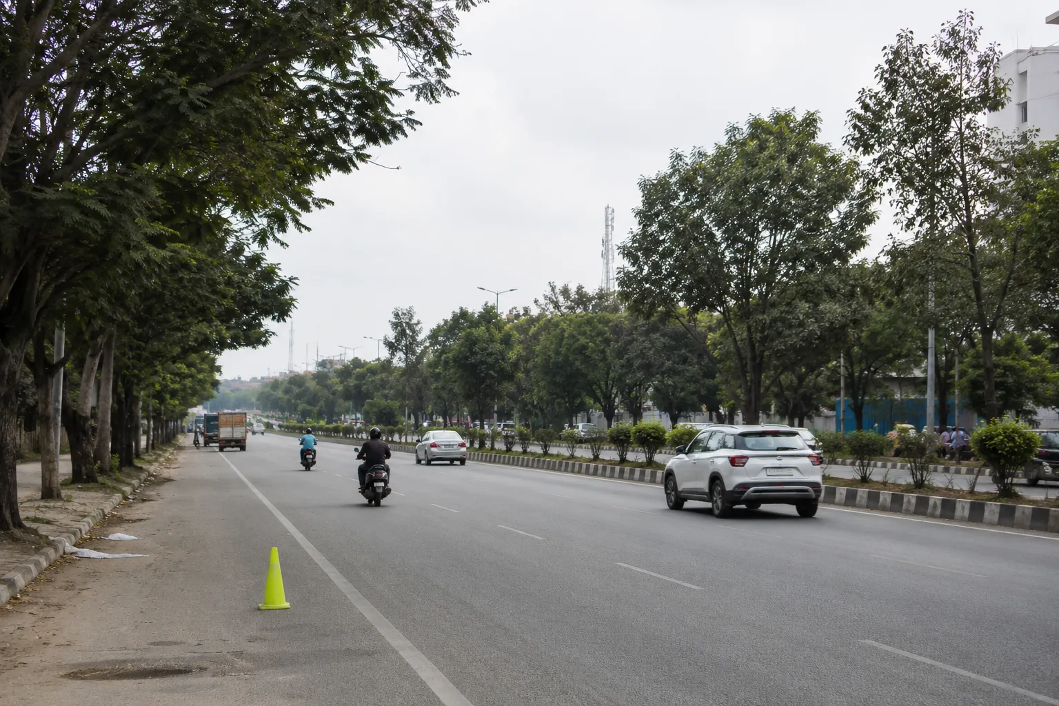 Nambiar District 25 location - Sarjapur Road view