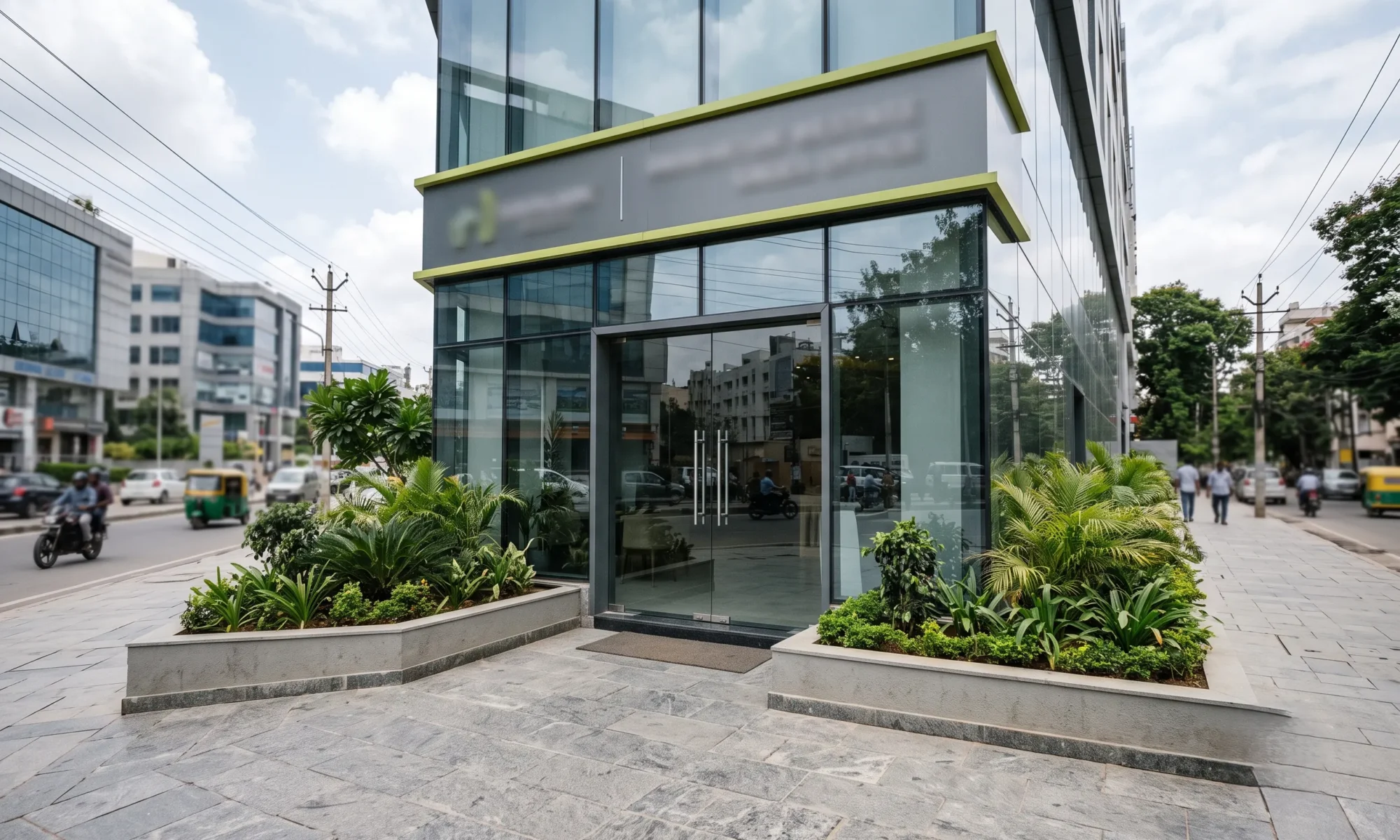 Nambiar District 25 project office exterior Bengaluru