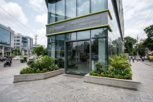 Nambiar District 25 project office exterior Bengaluru
