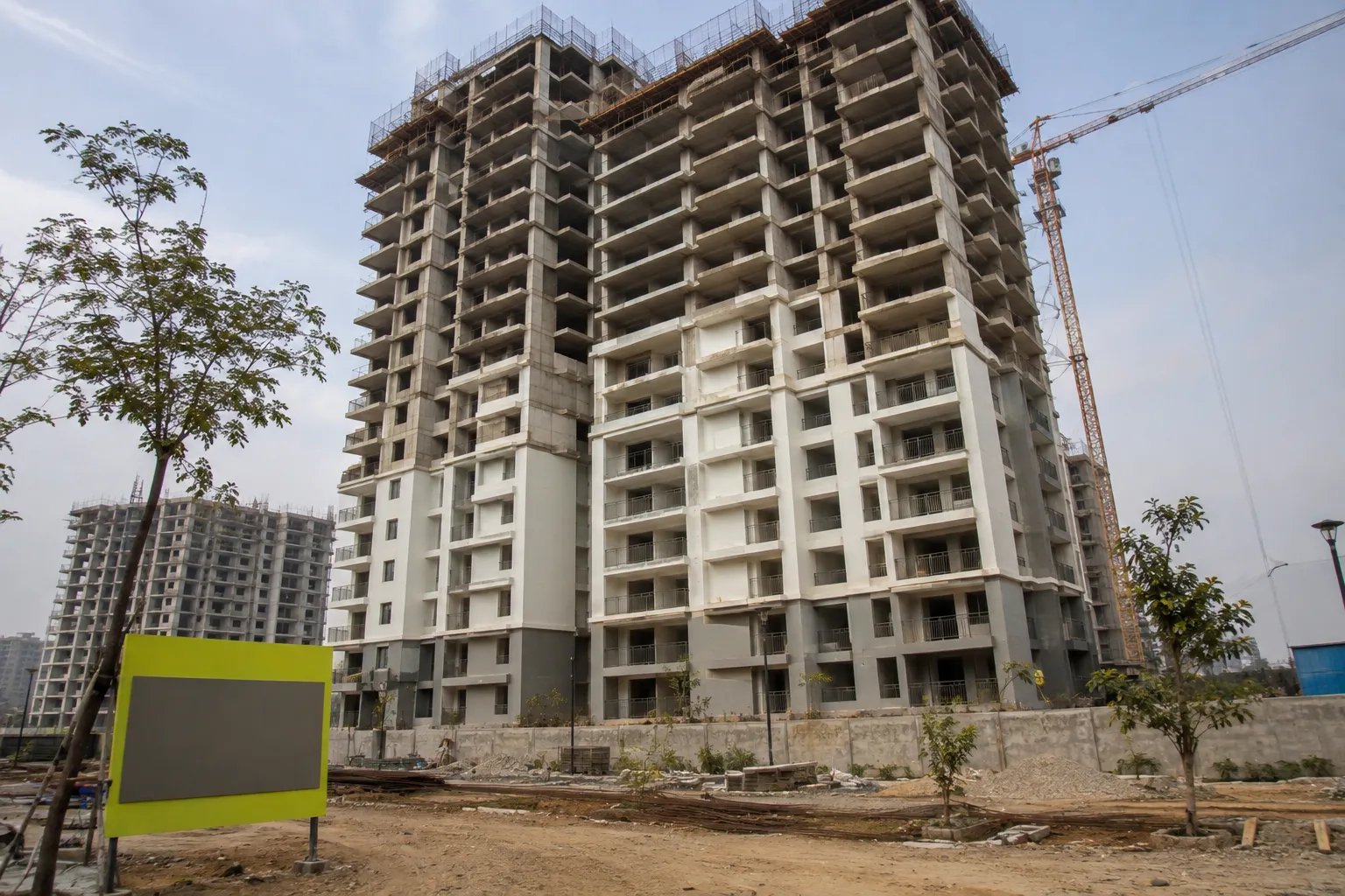Nambiar District 25 site visit photos tower