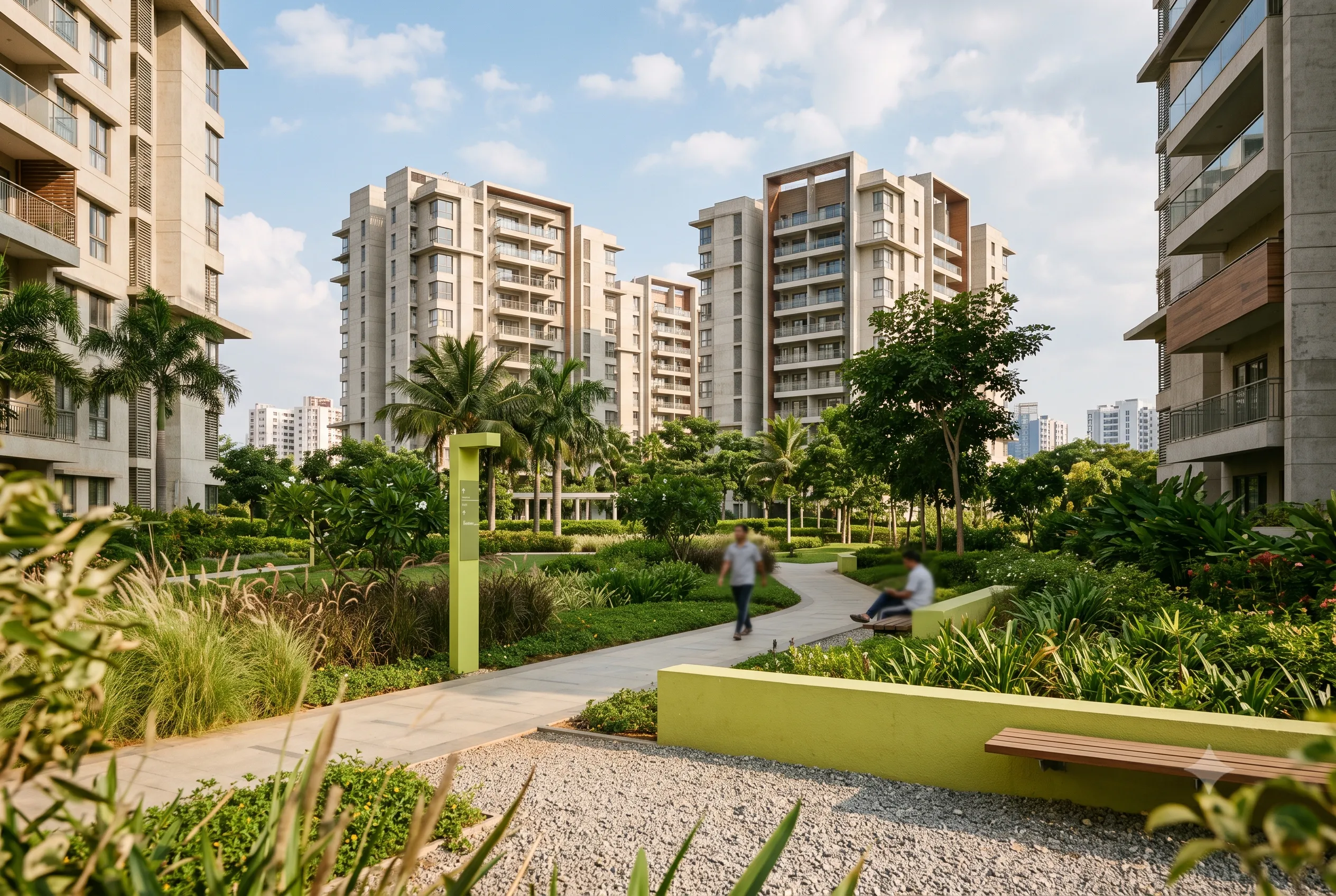 Nambiar District 25 reviews - township exterior view