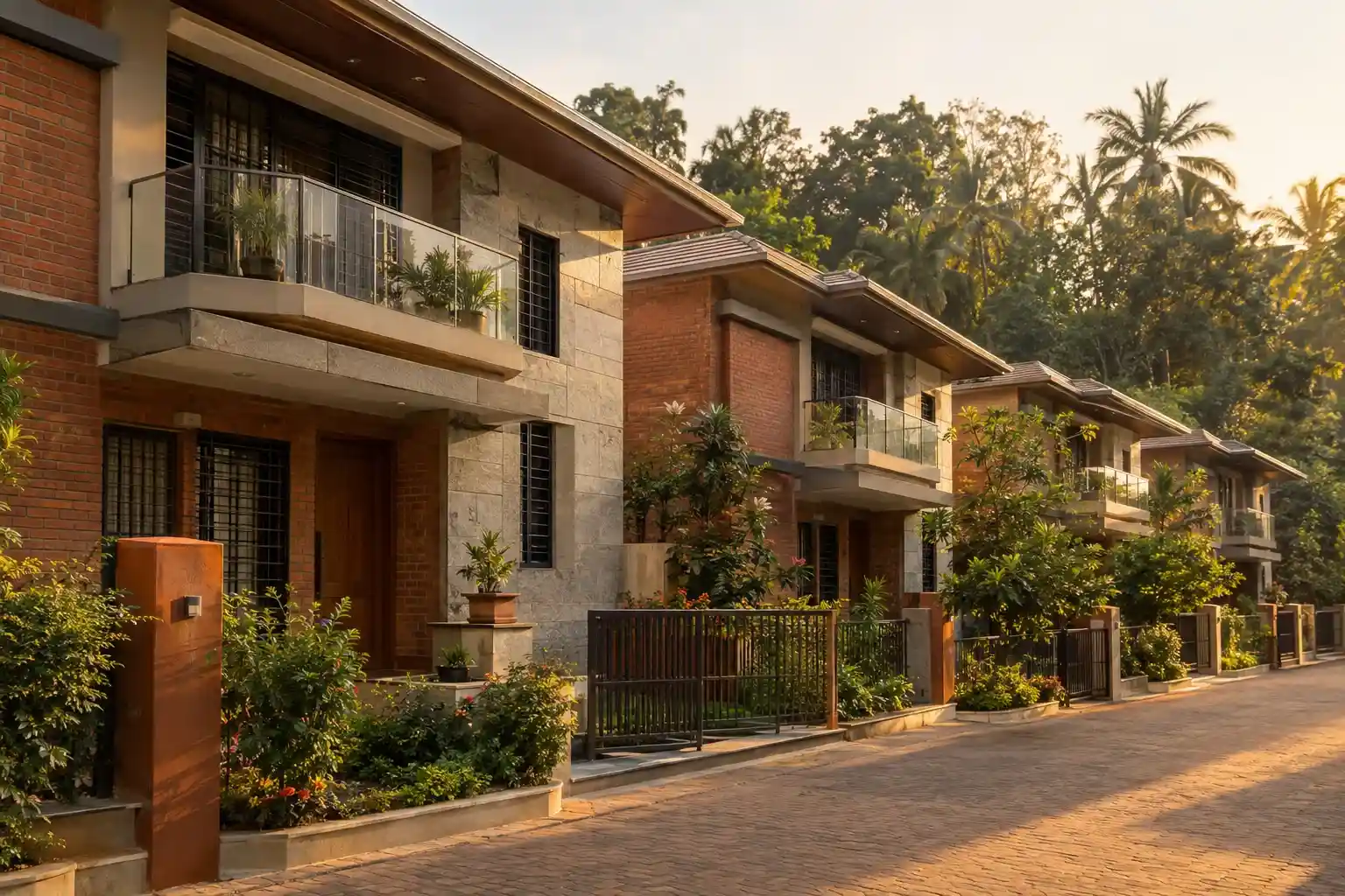 Nambiar Bannerghatta Road villa exterior