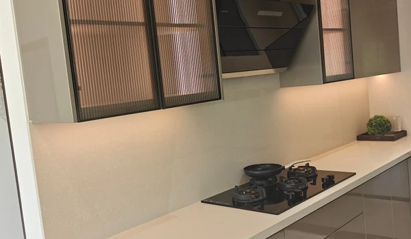 Model flat kitchen interior
