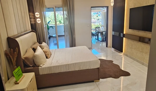 Master bedroom interior