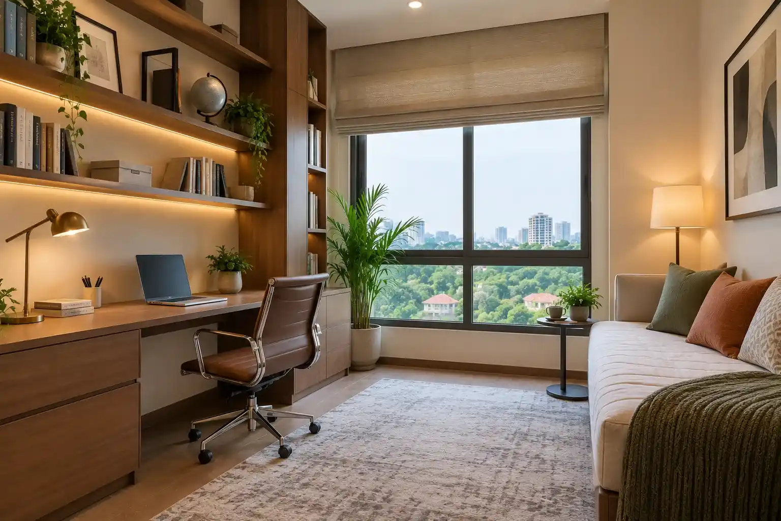 Nambiar District 25 2.5 BHK Study Room