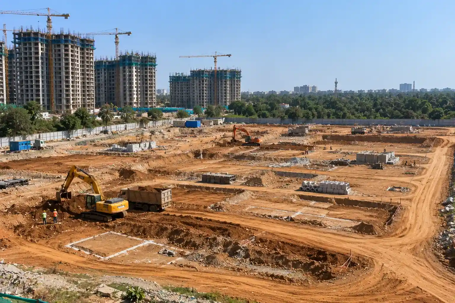 Nambiar District 25 Phase 3 site development